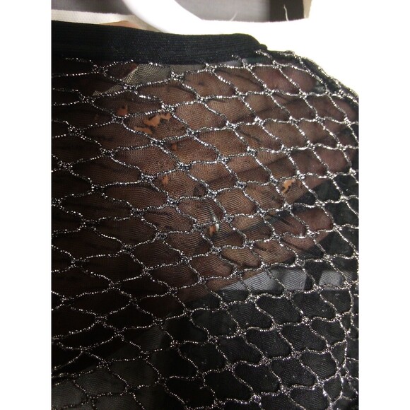 Club Paradise Womens Black Long Dress With Cardigan Size Large - Picture 9 of 13